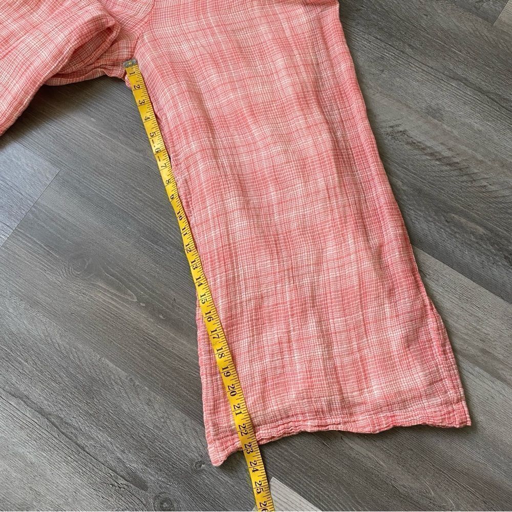 Urban Outfitters Audra Jumpsuit Gingham Plaid Medium Party Vacation Boho - Picture 13 of 15